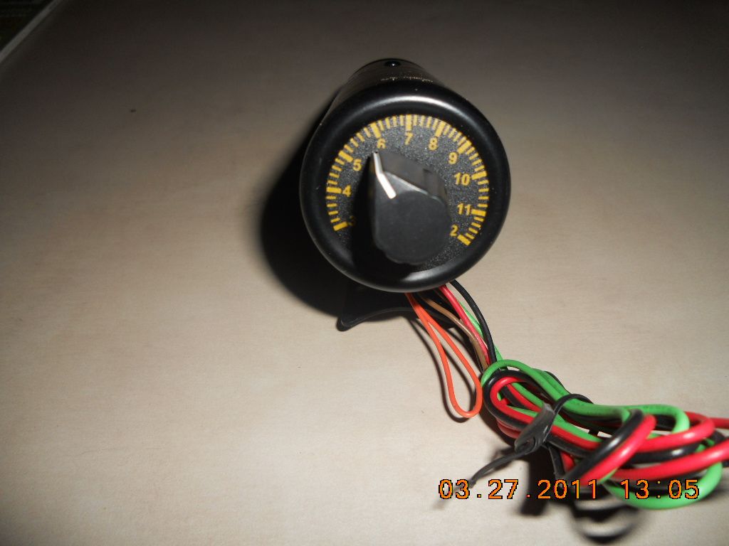 Autometer shift light adjustable rpm controller... fail Team Chevelle